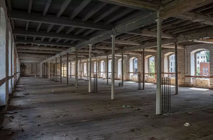 The interior of the century-old 