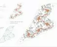 Coliving California, plan zagospodarowania terenu