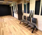 Eisenberg Street swimming pool, locker rooms