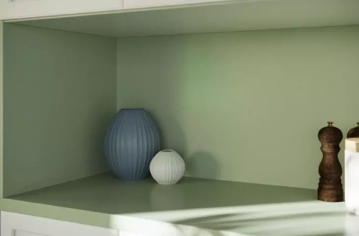 Posidonia Green from the Silestone Sunlit Days collection