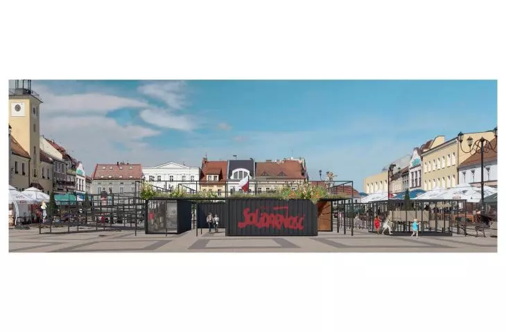 visualization, view from ground level