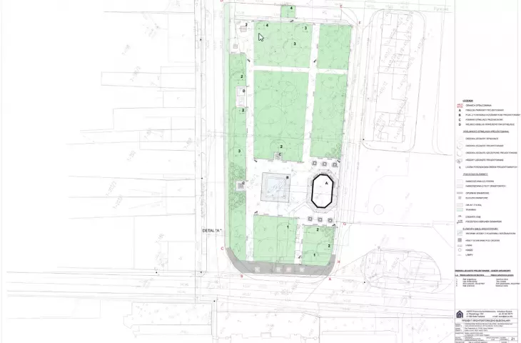 Project to revitalize the central square in Janów Podlaski