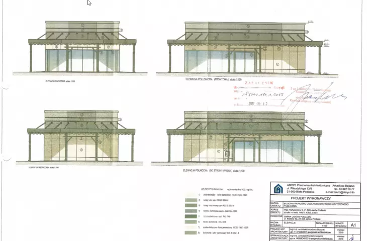 Project to revitalize the central square in Janów Podlaski 