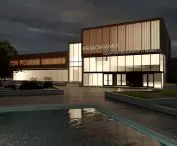 Main building of the District Sports and Recreation Center 