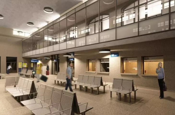 Interior of the building (visualizations) 