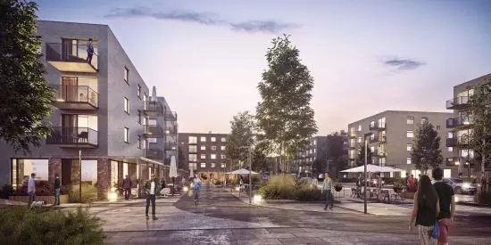ogólnodostępny plac w głębi osiedla ogólnodostępny plac w głębi osiedla
