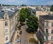 Section of 28 Pułku Strzelców Kaniowskich Street undergoing revitalization