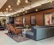 lobby w hotelu Radisson Blu, Bazylea