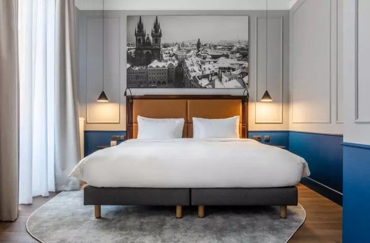 pokój w hotelu Radisson Blu, Praga