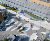 Gdansk Wrzeszcz railroad station after modernization (visualization)