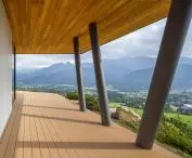 House in the Tatra Mountains, terrace