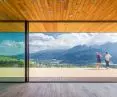 House in the Tatra Mountains, panoramic view