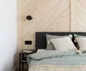Bedroom maintained in a mountain climate