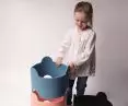 Meble SPILO, można budować z nich wieżę