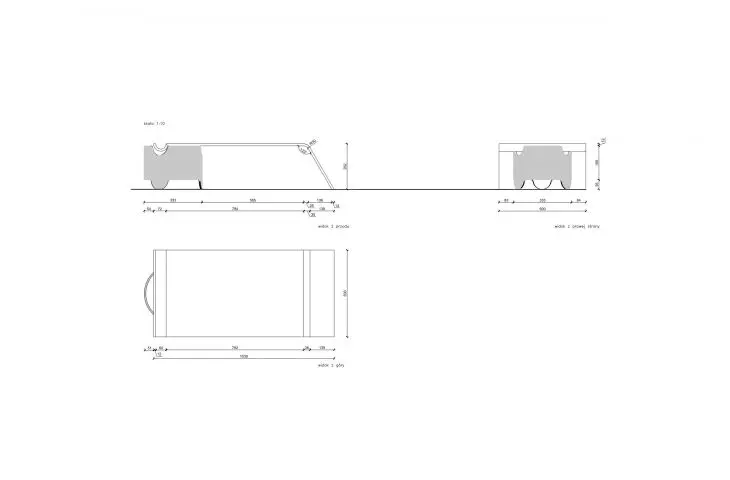 SPILO furniture, countertop
