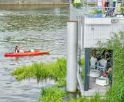 center allows you to see the city and the river from a different perspective