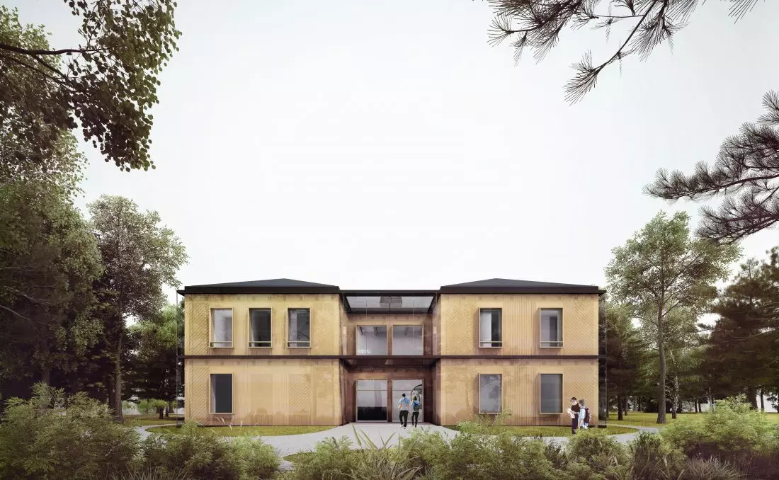 Projekt muzeum
w miejscu dawnej szkoły