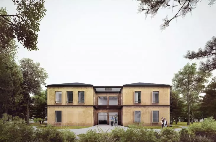 Projekt muzeum w miejscu dawnej szkoły