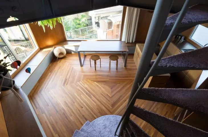 inside the house