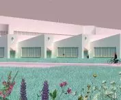 Visualization of the elementary school project in Niemcz, 