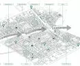 Smart district, 3D scheme