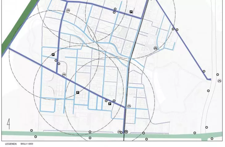 Smart district, layout of communization