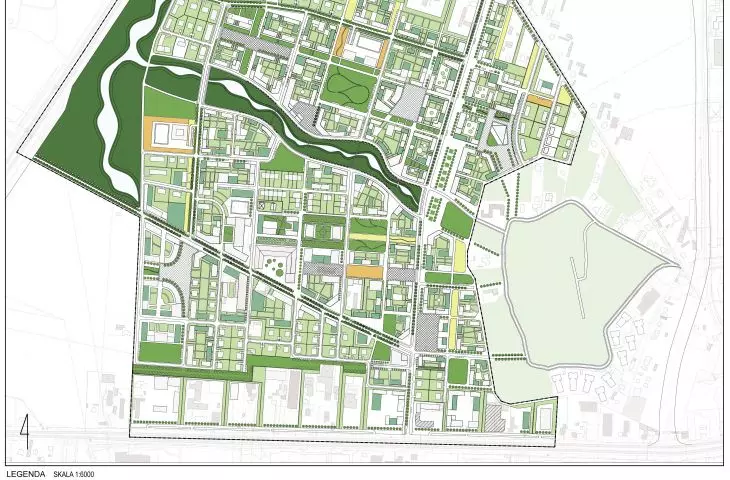Analysis of green spaces