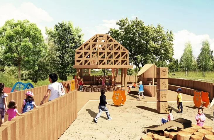 Millennium Park playground, homestead