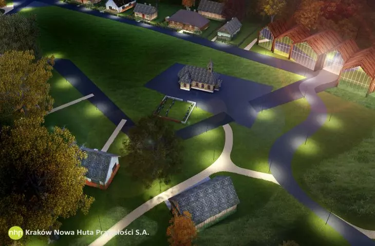 Visualizations of the open-air museum
