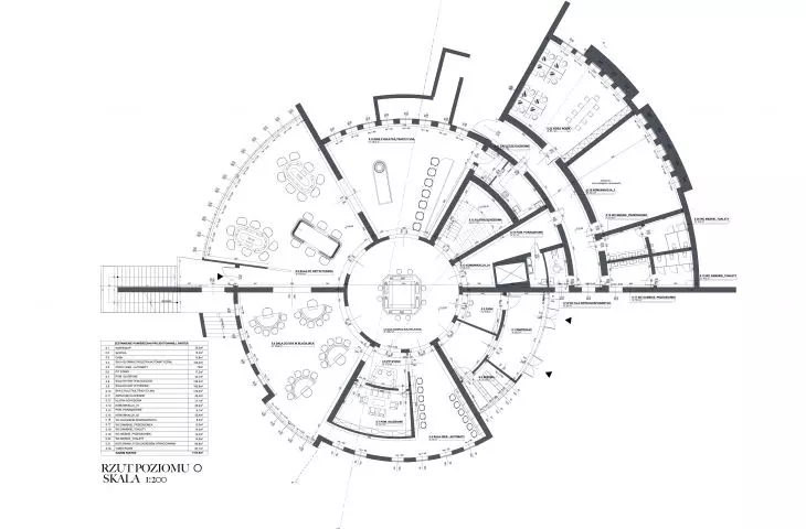 Khrushchev Villa, first floor plan