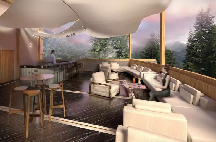 Khrushchev Villa, outdoor bar