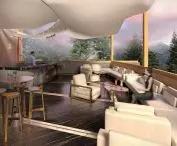 Khrushchev Villa, outdoor bar