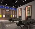 Interior of the station after modernization (visualization)