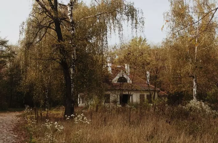 One of the historic villas at Fort Bema
