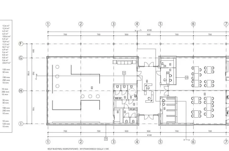 Plan of the main building at Fort Bema