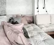 Shades of gray in the living room