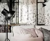  Mirrors on the wall in the living room