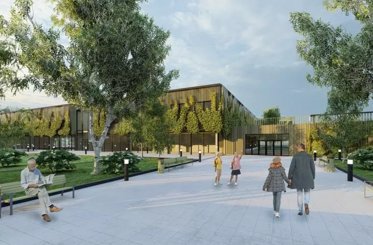 Projekt Birch School, wejście