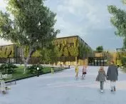 Projekt Birch School, wejście