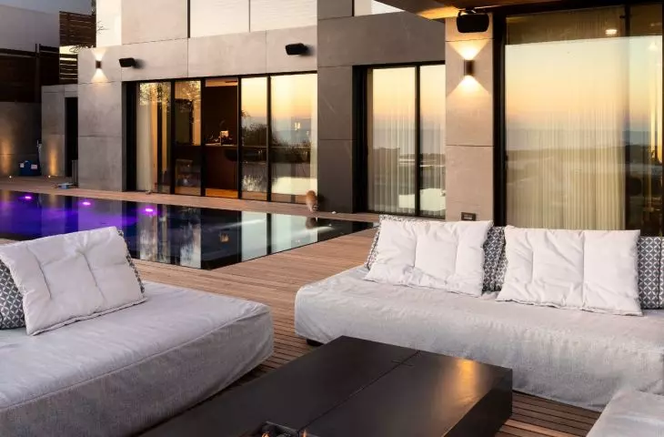 Villa Rosh Hanikra, cozy terrace
