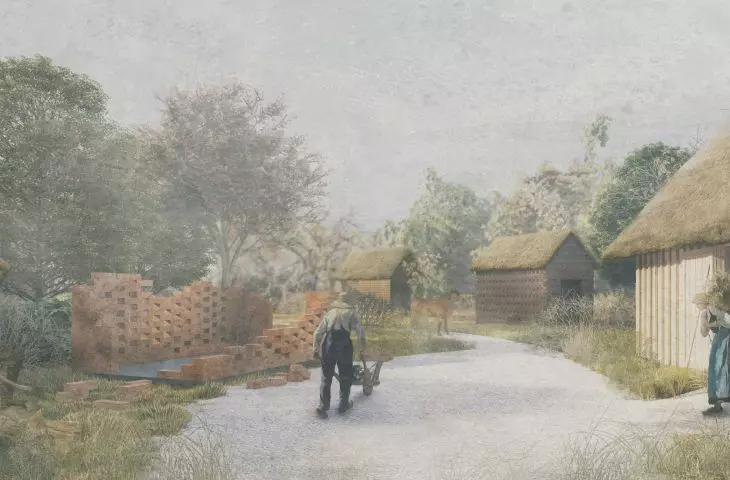 Proces budowy pawilonów
