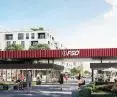 Preliminary concept for the development of the former car factory site in Warsaw (visualization)