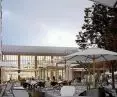Preliminary concept for the development of the former car factory site in Warsaw (visualization)