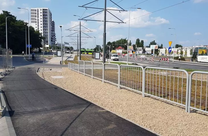 New streetcar line to Naramowice in Poznań