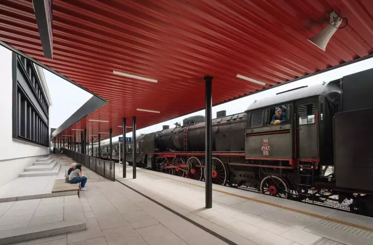Integrated Transfer Center on Dworcowa Street in Wolsztyn, proj. by PL.Architekci