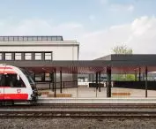 Integrated Transfer Center on Dworcowa Street in Wolsztyn, proj. by PL.Architekci