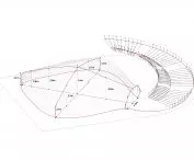 Aston Martin car museum in Warsaw, parametric calculations
