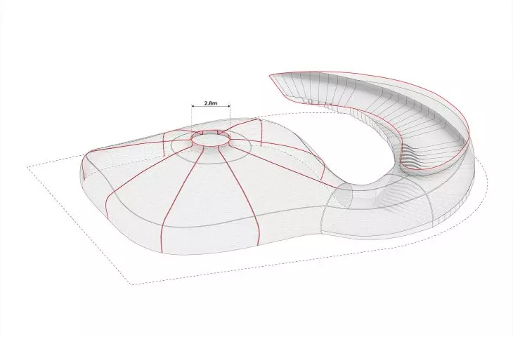 Aston Martin car museum in Warsaw, project