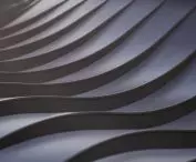 Aston Martin car museum in Warsaw, section of stairs