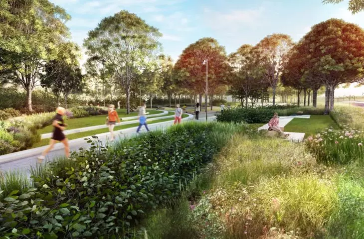 Visualization of the park